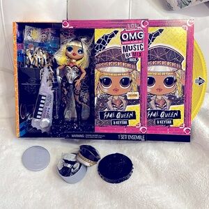 LOL Surprise OMG  Remix Rock Fame Queen Fashion Doll with 15 Surprises